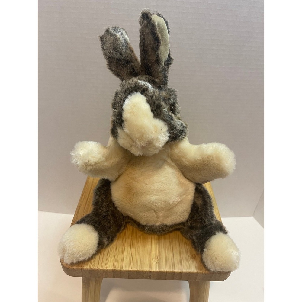 Folkmanis Realistic Baby Dutch‎ Bunny Rabbit Plush Full Body Hand Puppet Toy 10"
